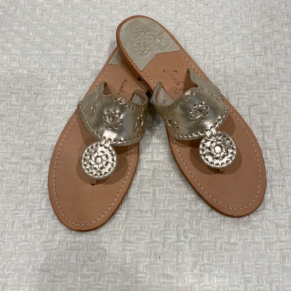 Platinum Like New Jack Rogers